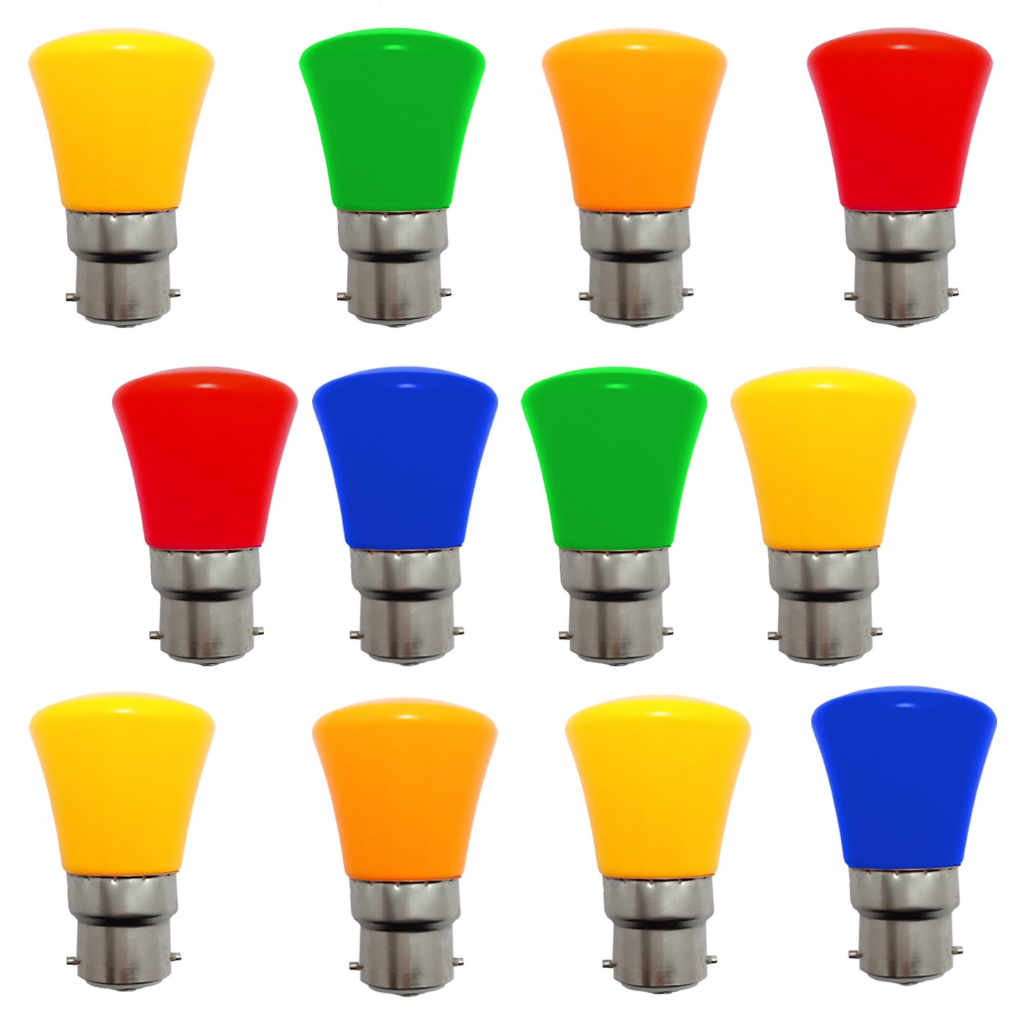 RELIKORE 0.5W Mushroom Style Zero Bulb (12 Piece Combo)