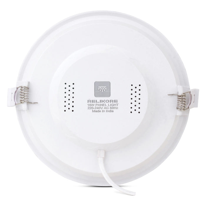 Relikore 15W Round Panel Light (Cool White) (110 Lm/w) (6500K)