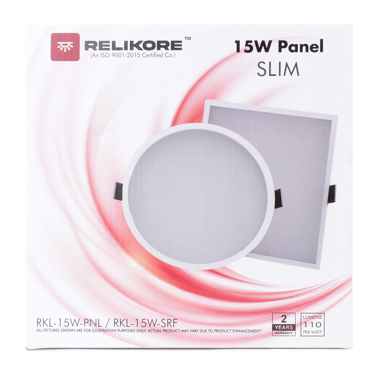 Relikore 20W Round Panel Light (Cool White) (110 Lm/w) (6500K)