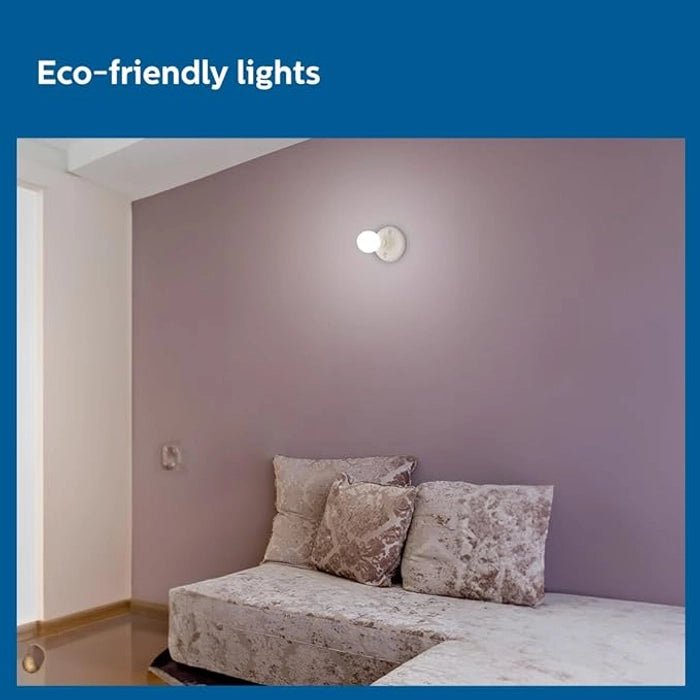 Philips 9-Watts B22 LED Cool Day White LED Bulb, Pack of 6, (Ace Saver)