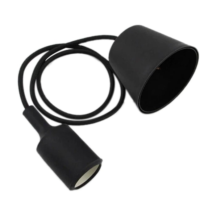 Ceiling Hanging Pendant Light with E27 Bulb Holder | With A60 Filament Bulb  |  Pack Of 02